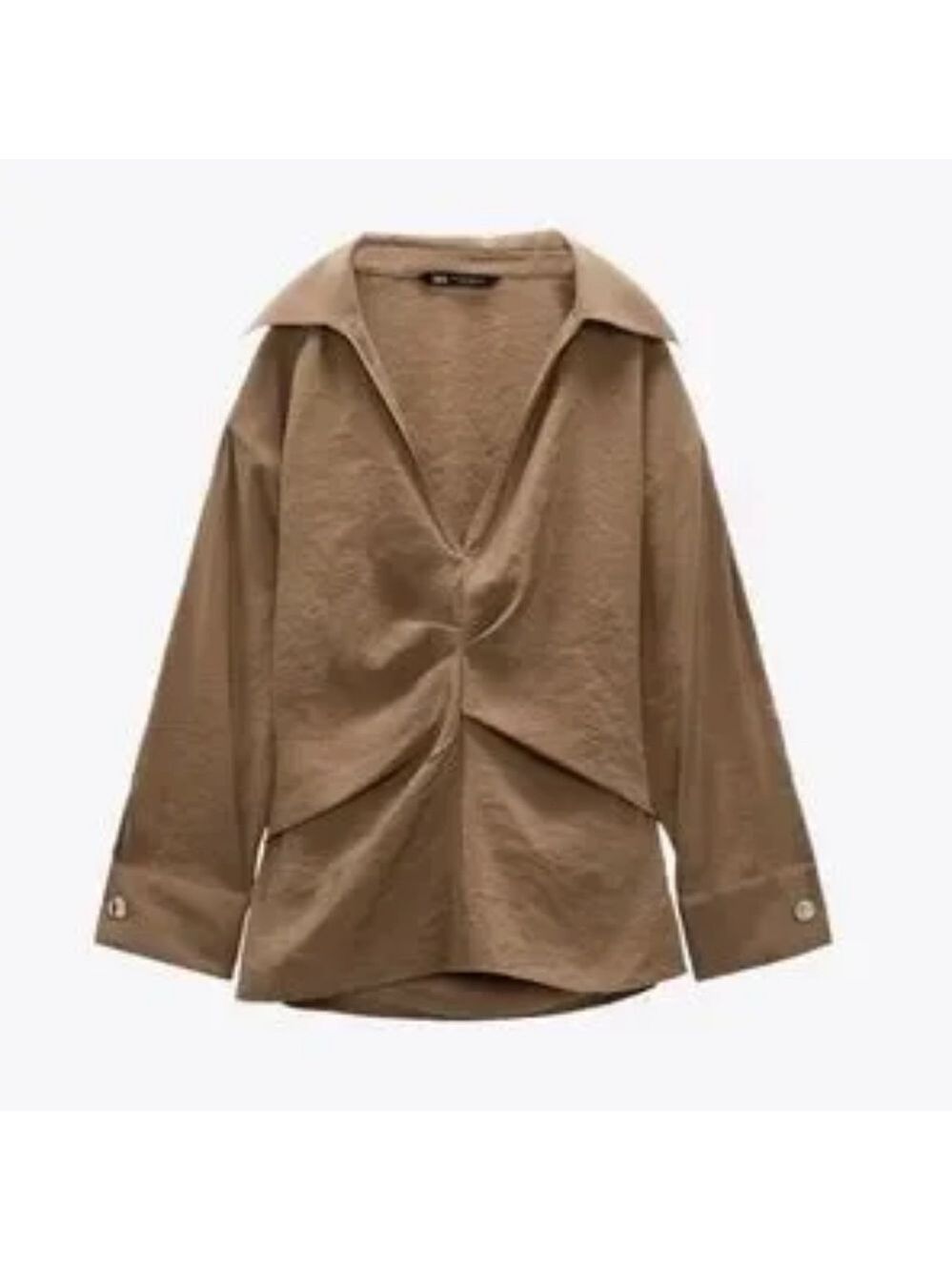 Zara Classic Brown Blouse